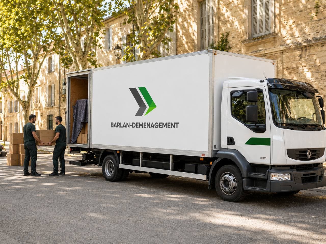 Camion Barlan Déménagement en Provence